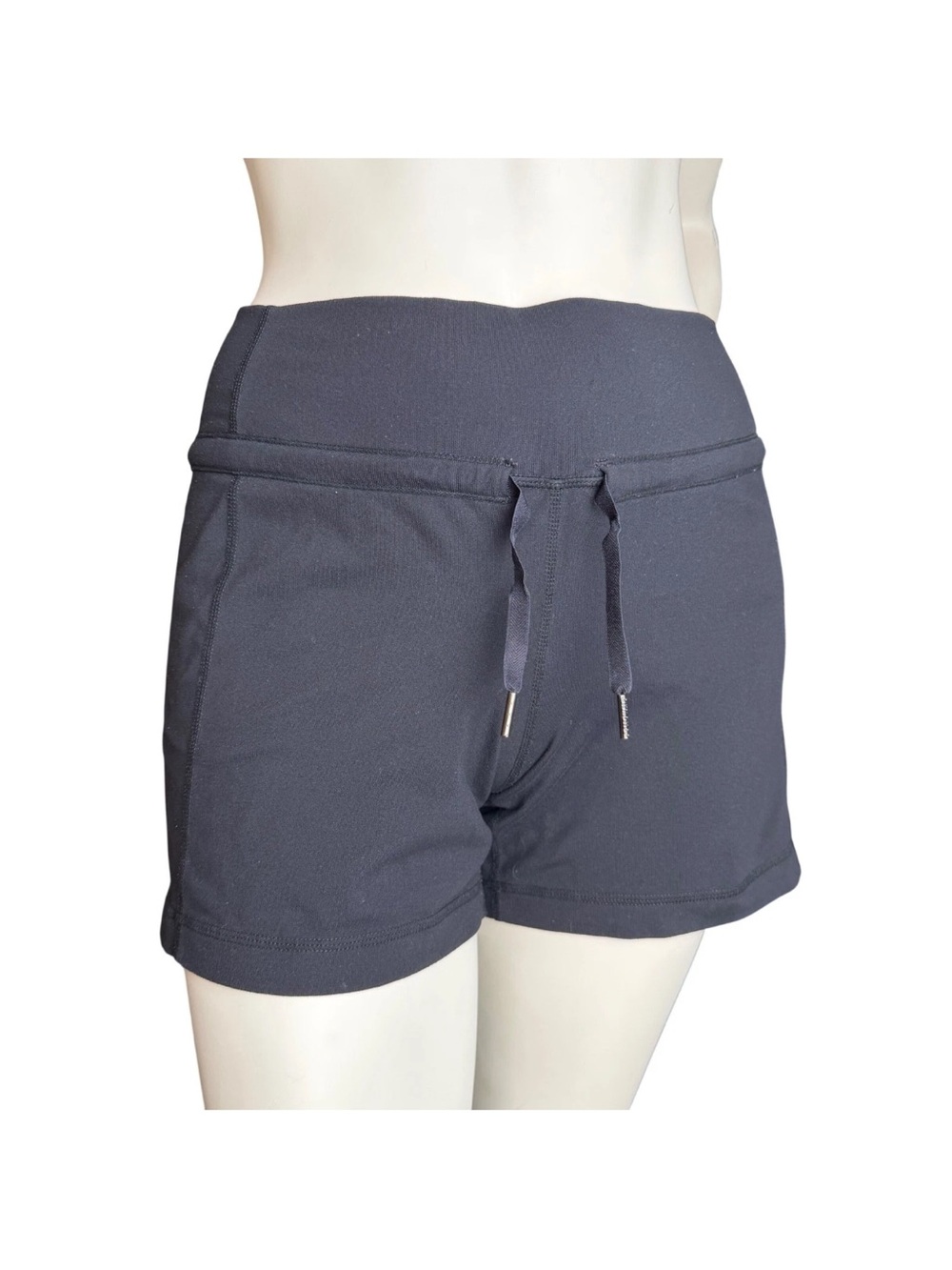 Lululemon Groove Short Drawstring Black Yoga Athleisure Gymcore [10]